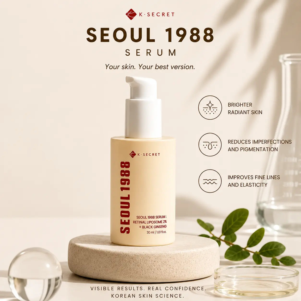 Seoul 1988 Retinal Ginseng  Serum